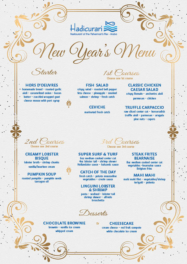 Hadicurari's New Year's Menu: A Culinary Experience to Remember