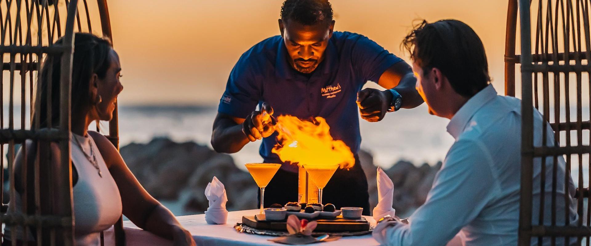 Unforgettable Dining Experience at Matthew's Aruba - Casa del Mar Beach ...