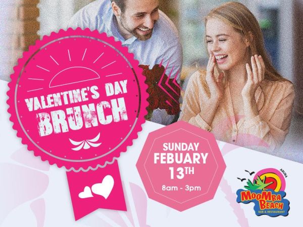 Valentine's Brunch at MooMba Beach