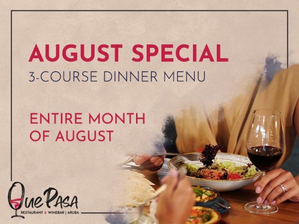 Culinary Adventure Awaits This August at Que Pasa!