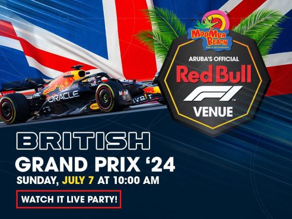 Watch the F1 British Grand Prix Live on the Beach!