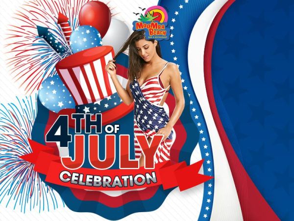 Come celebrate Independence Day on Aruba at MooMba Beach!