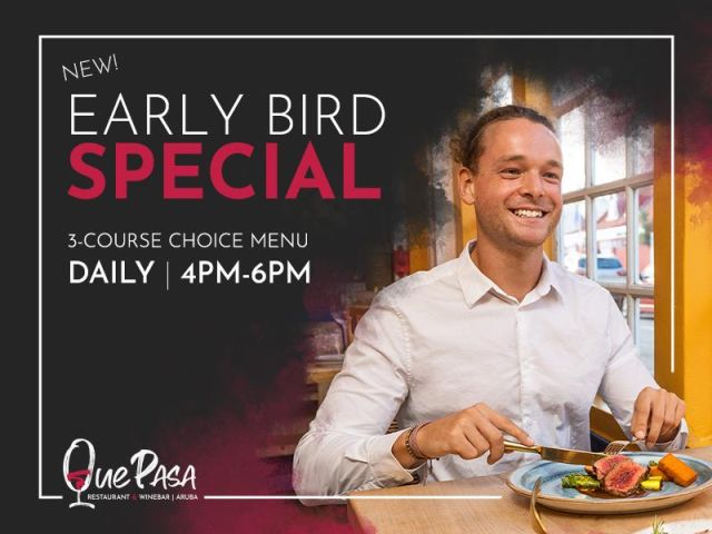 Early Bird Special at Que Pasa