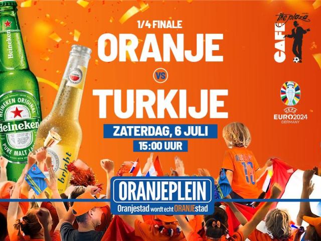 Join the Oranje Fever at Oranjeplein for the Euro 2024 Quarter-Final Showdown