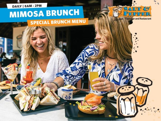 “For the Love of Mimosa!” A new daily brunch at Salt & Pepper.