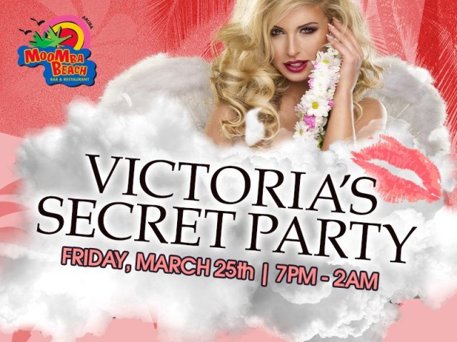 Aruba’s second Victoria’s Secret Party at MooMba Beach