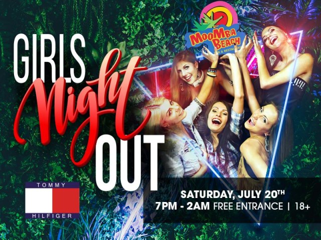 Hit the Beach and the Dance Floor for MooMba's Girls Night Out!