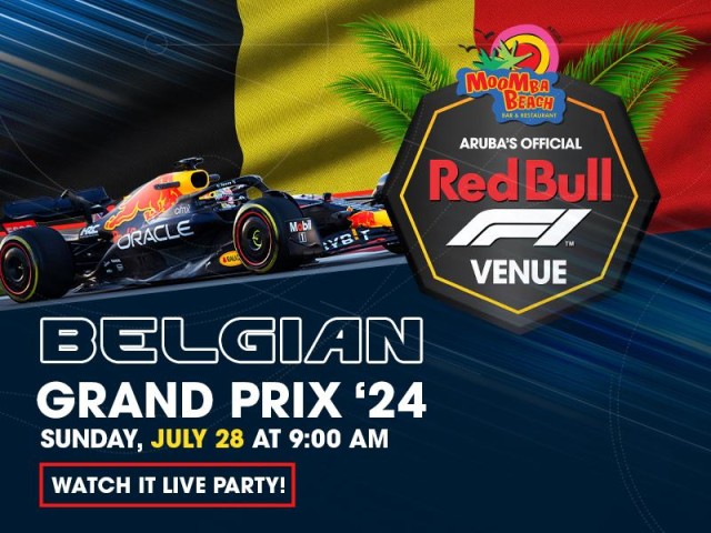 Feel the Thrill of F1 at MooMba Beach: Live Watch Party for the Belgian Grand Prix!