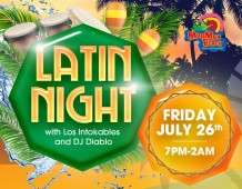 Experience a Tropical Latin Fiesta at MooMba Beach This Friday!